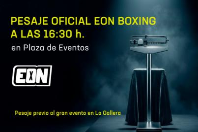 Alisios se convierte en el epicentro del boxeo con el pesaje oficial de la velada EON Boxing