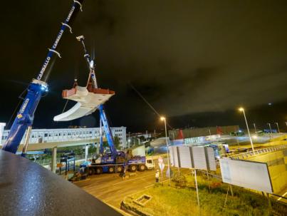 El Cabildo afronta la fase final de las obras de la Pasarela Peatonal