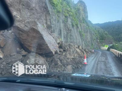 Santa Cruz registró el fin de semana un total de 23 incidencias por la borrasca “Therese”