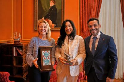 Santa Cruz recibe la visita de la embajadora de Turquía