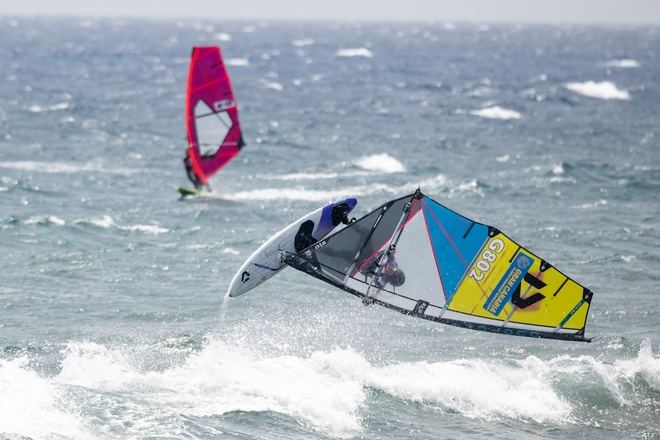 Dominio español en las categorías júnior del mundial de windsurf