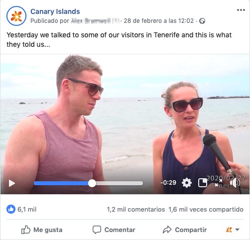 Más de 4 millones de europeos han visto las imágenes de turistas en Canarias desmintiendo los bulos de Internet