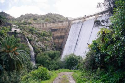 La Gomera alcanza el 76% de capacidad hídrica tras el paso de la borrasca Therese