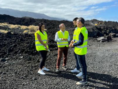 10.5 millones en la recuperación de la LP-211 en Todoque tras la erupción volcánica