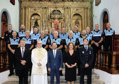 Los Realejos conmemora al patrón de la Policía Local y entrega honores y distinciones a agentes del cuerpo