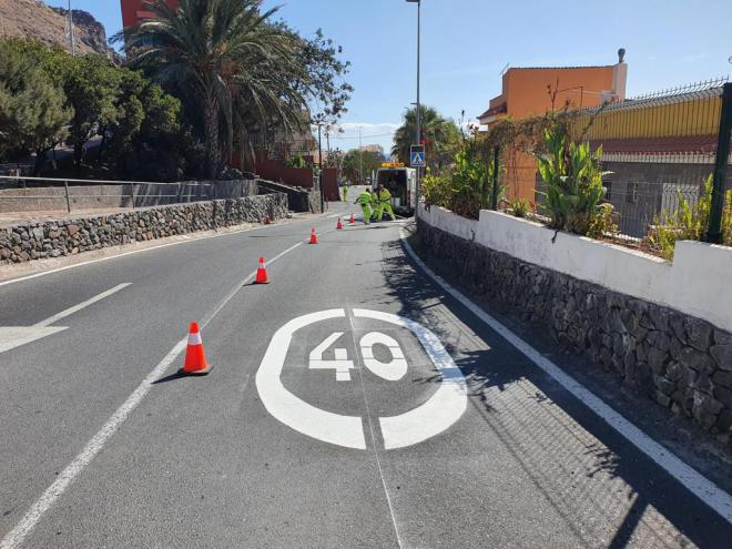 El Cabildo ejecuta una veintena de actuaciones de conservación en la red viaria insular