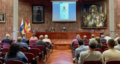 Cabildo y equipos de fútbol acuerdan impulsar los valores y erradicar la violencia en el deporte