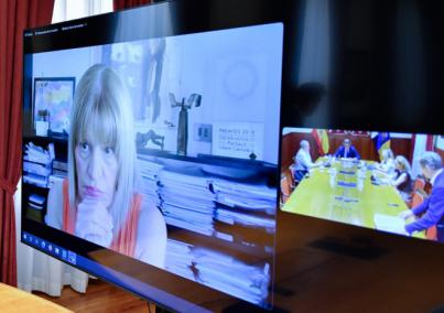 Esther González afirma que “no hay causa de disolución” del grupo parlamentario de Nueva Canarias