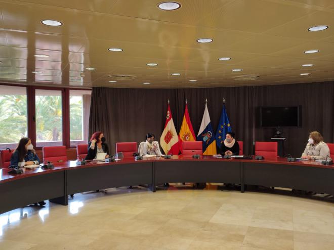 Cabildo y ayuntamientos de la isla unifican criterios de actuación en materia de política social