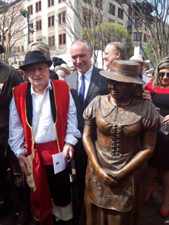 Canarias participa en el homenaje a los isleños que fundaron San Antonio