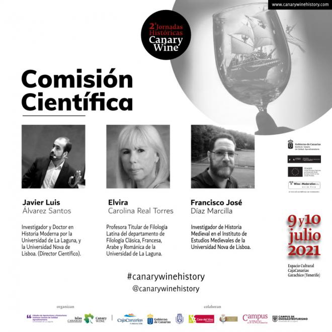 Designado el Comité Científico de las 2as Jornadas Históricas Canary Wine