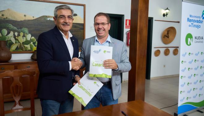NC y MRT juntan sus fuerzas para renovar Tinajo, determinar el Cabildo y llegar al Parlamento en 2023