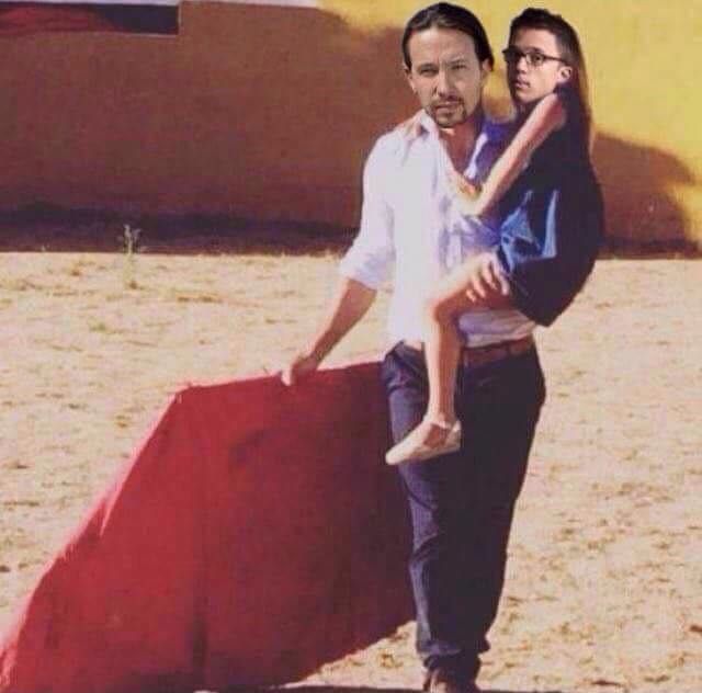 Toreros en Podemos