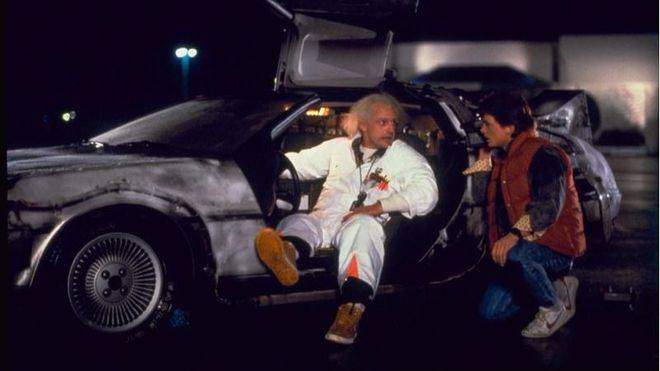El DeLorean regresa del futuro
