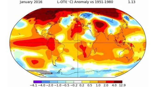 Este enero ha sido el más caluroso desde que hay registros