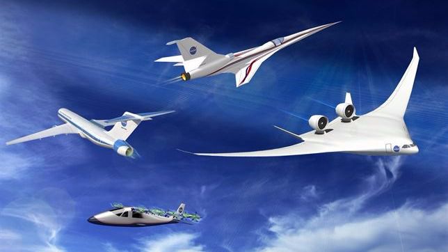 La NASA quiere revolucionar la aviación comercial