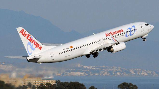 Imagen de uno de los aviones de la compañía