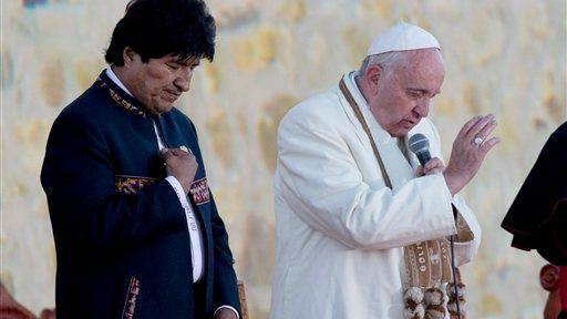 Morales recomienda al Papa que tome coca