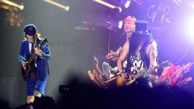 Axl Rose ya es el nuevo cantante de AC/DC