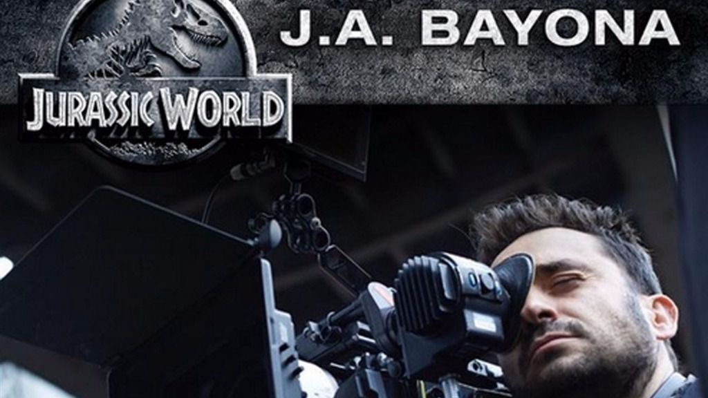 Bayona en uno de los momentos del rodaje