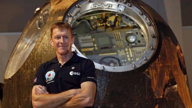Imagen del astronauta Tim Peake