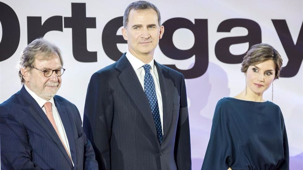 Los Reyes de España en la gala