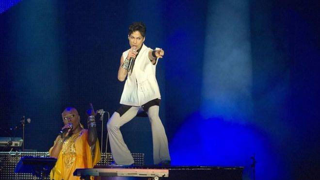 Imagen reciente de Prince