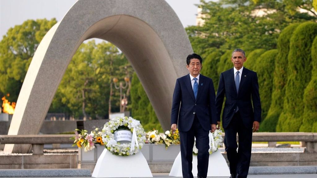 Obama llama desde Hiroshima a 'mirar a los ojos de la Historia'