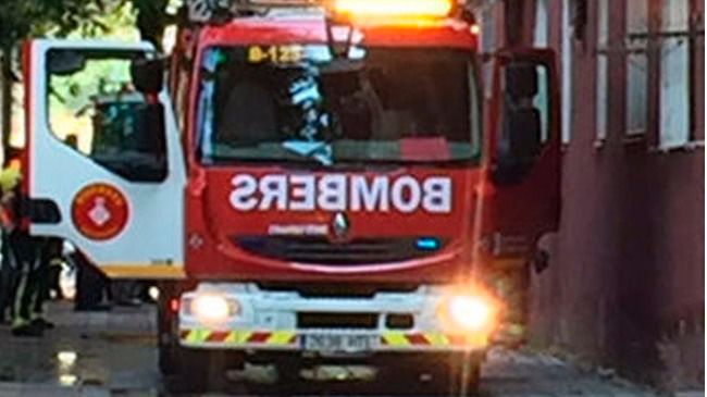 Dos menores mueren en un incendio en Barcelona