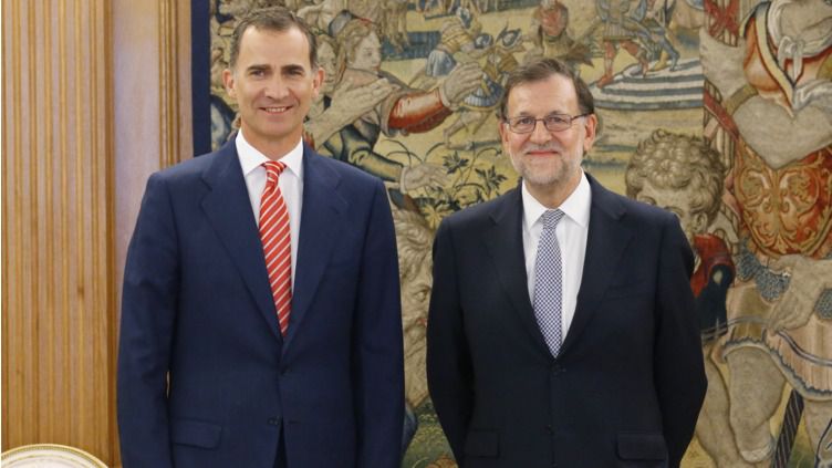 Rajoy acepta el encargo de formar Gobierno