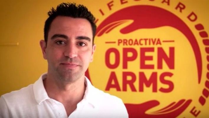 Xavi Hernández dona su yate para los refugiados