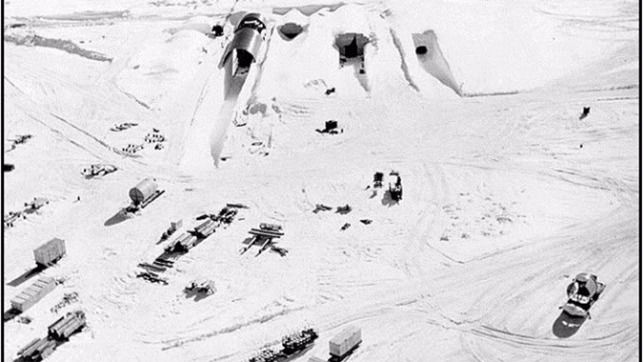 El deshielo puede dejar al descubierto una base USA de la Guerra Fría