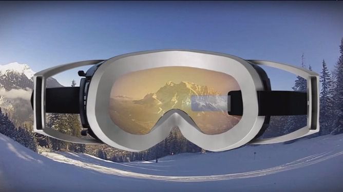 Unas gafas de realidad aumentada multiplican las sensaciones del esquiador