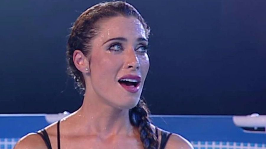 Pilar Rubio aguantó la respiración más de 2 minutos debajo del agua