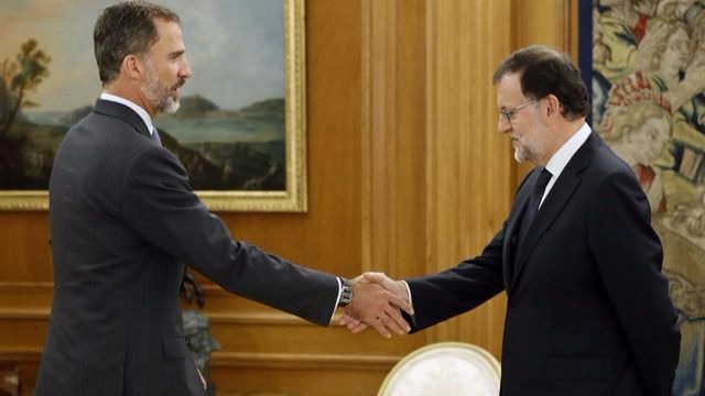 Rajoy acepta someterse a la investidura