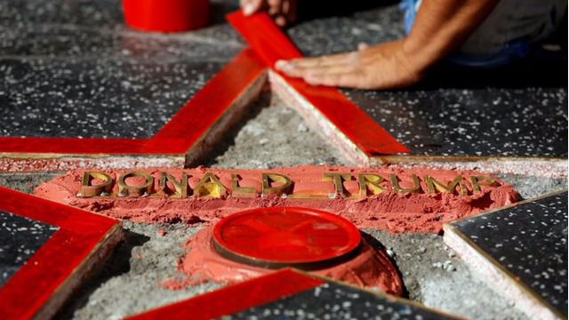 La policía detiene al hombre que destrozó la estrella de Trump