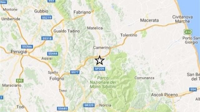 Un terremoto de magnitud 4,8 sacude de nuevo el centro de Italia