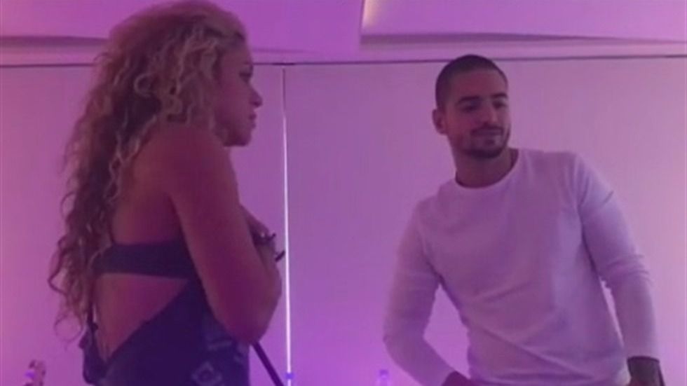 Shakira y Maluma bromean con sacar un tema como Pimpinela