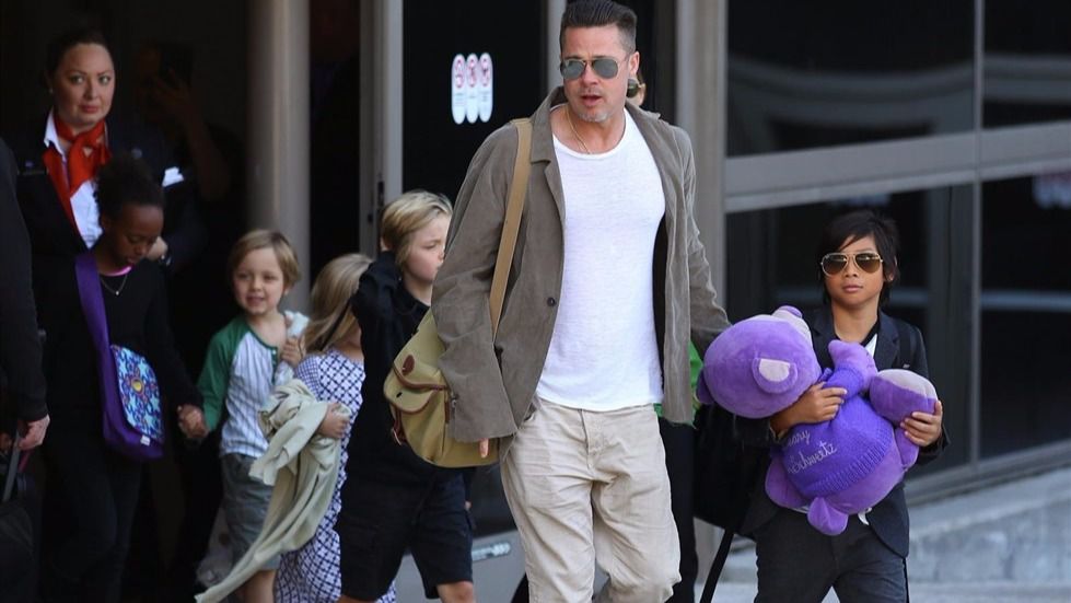 Brad Pitt queda libre de cargos por abusos a su hijo