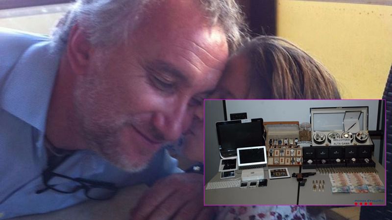 Llevaba 1.450 euros en efectivo, dos relojes y dispositivos electrónicos