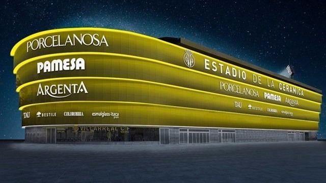 Estadio de la Cerámica , nuevo nombre del estadio del Villarreal