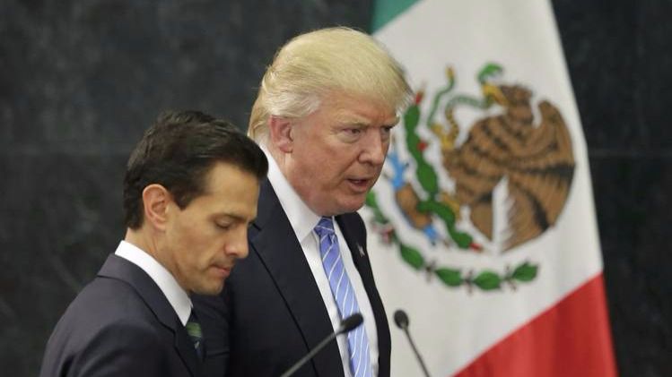 México contesta a Trump: 'Por supuesto que no pagaremos el muro'