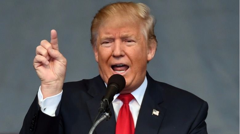 El presidente de los Estados Unidos, Donald Trump