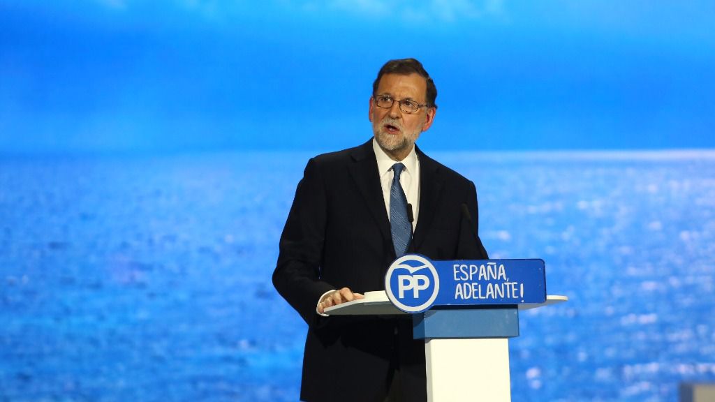 Mariano Rajoy, en el congreso del Partido Popular