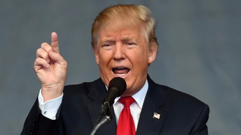 El presidente de los Estados Unidos, Donald Trump