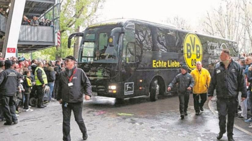 Un detenido por el atentado contra el autobús del Borussia Dortmund