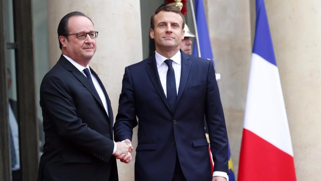 Macron ya es presidente de Francia oficialmente