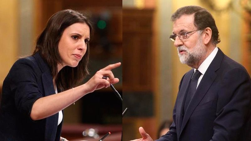 Podemos dice que la corrupción vive en Génova 13 y Rajoy contesta que solo buscan espectáculo