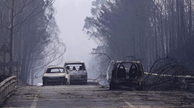 Dan por controlado el gran incendio de Portugal