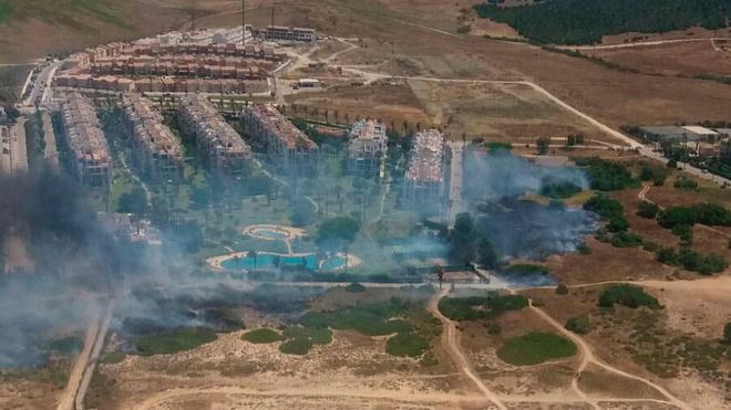 Nuevo incendio en Huelva: hay 140 personas desalojadas